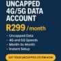 🚀 Experience True Freedom with OpenWeb’s Uncapped 4G/5G Data Account for Just R299